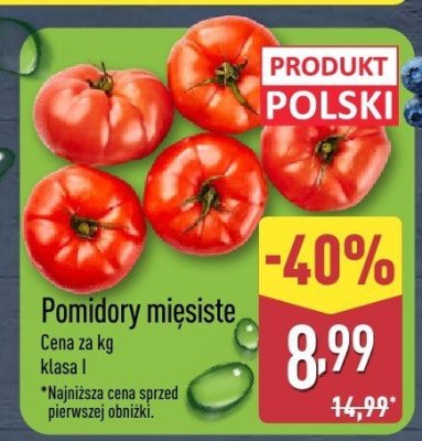 Pomidory mięsiste  promocja w Aldi