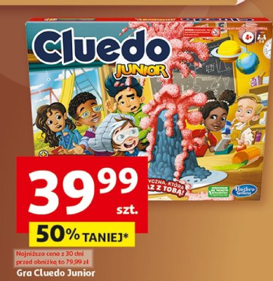 Gra Cluedo Junior promocja w Auchan