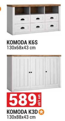 Komoda K6S promocja w Merkury Market