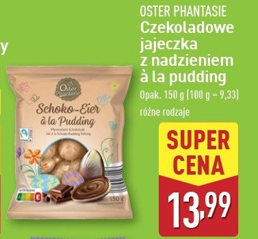 Jajeczka czekoladowe a'la pudding Oster phantasie promocja