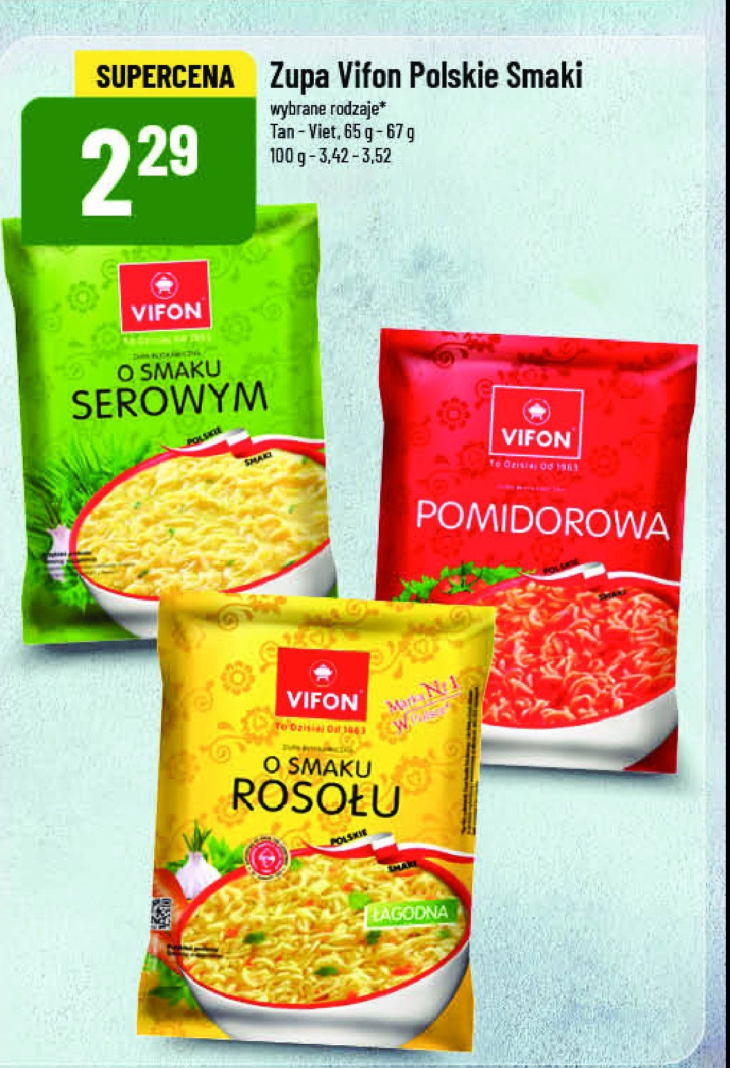 Smak serowy Vifon promocja