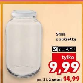 Słoik 3 l PAN OGRODNIK promocja w Kaufland