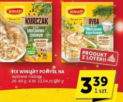 Fix WINIARY pomysł na danie promocja w ABC