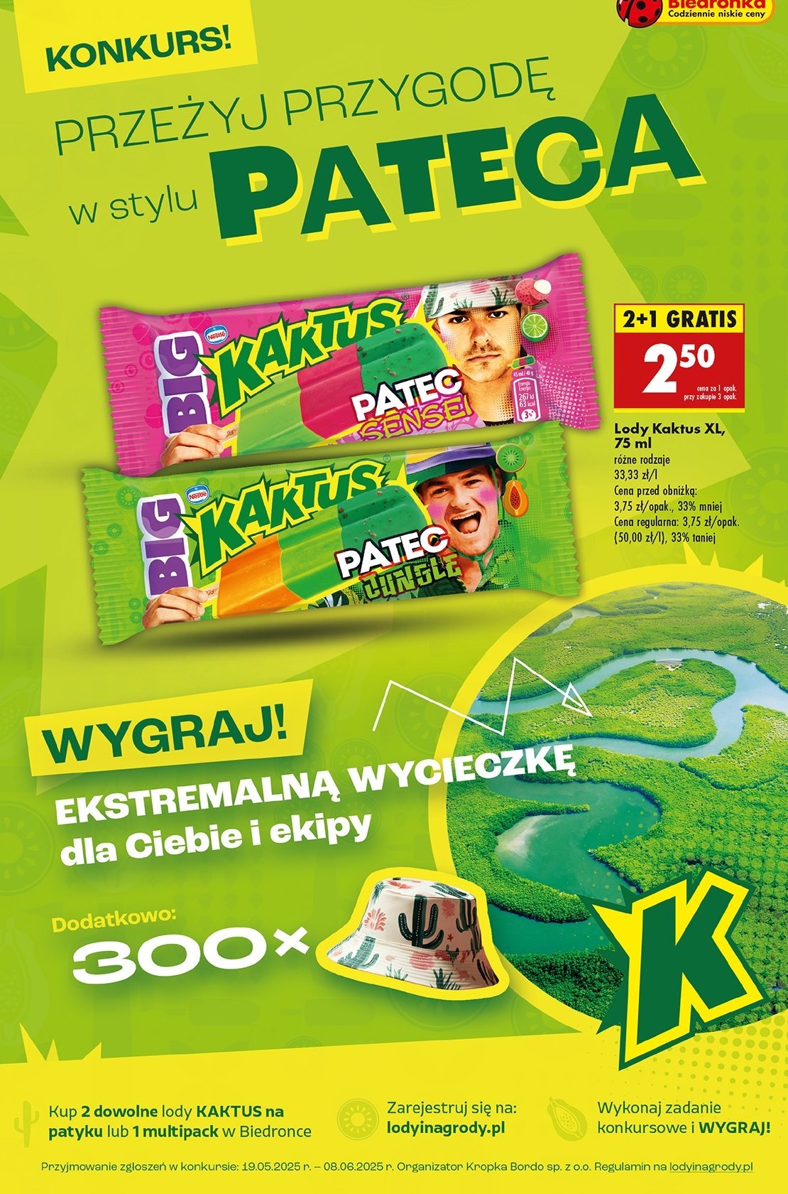 L贸d patec jungle Nestle kaktus promocja