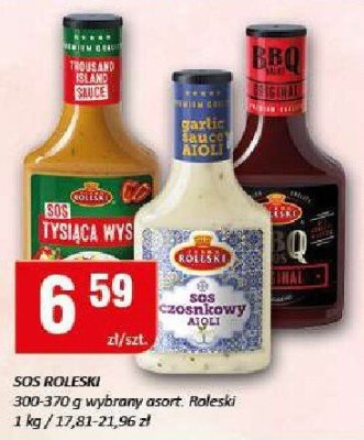 Sos boloski Roleski 500-370g promocja w Chorten