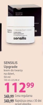 Krem SENSILIS Upgrade krem do twarzy na dzień promocja w Hebe