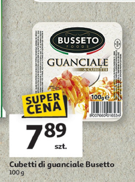 Guanciale Busseto promocja w Auchan