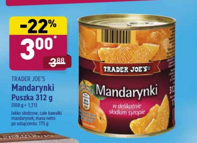 Mandarynki Trader joe's promocja