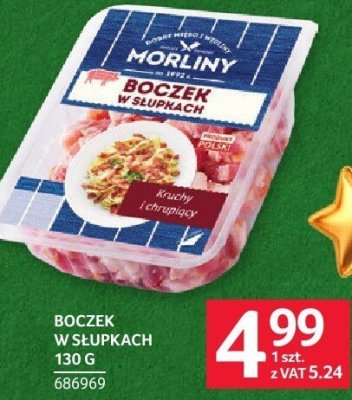 Boczek w słupkach 130 g promocja w Selgros