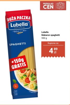 Makaron spaghetti TAT promocja w Dino