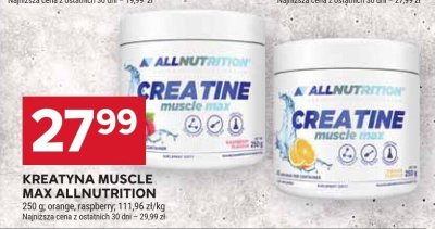 Kreatyna Muscle Max orange promocja w Stokrotka