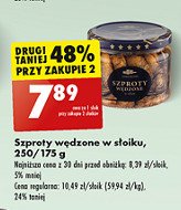 Szproty wędzone promocja