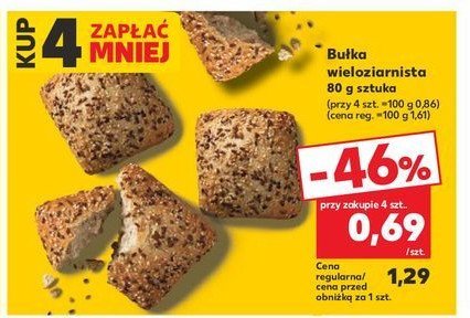 Bułka wieloziarnista promocja w Kaufland