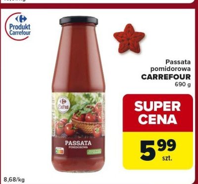 Passata pomidorowa CARREFOUR promocja w Globi