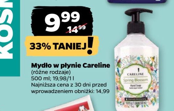 Mydło w płynie spring blossom Careline promocja