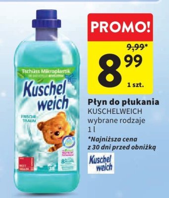 Płyn do płukania Kuschelweich promocja w Intermarche