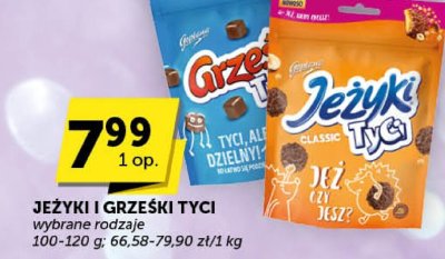 Żelki i grześki TYCI promocja w Euro Sklep