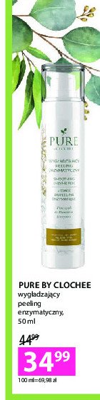 Wygładzający peeling enzymatyczny Pure by clochee promocja