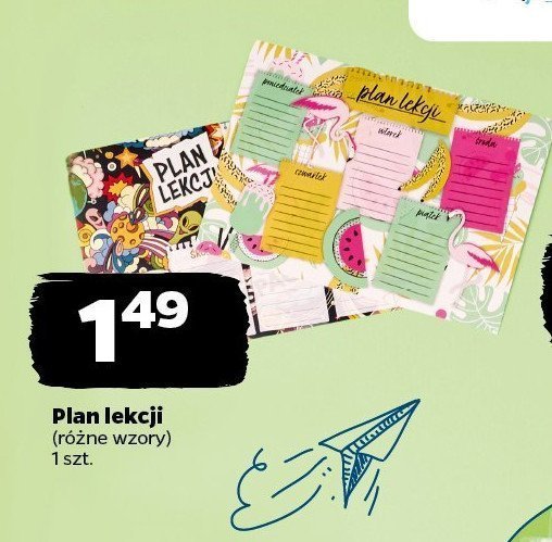 Plan lekcji promocja