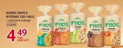 Wafle ryżowe Kupiec 120-140 g wybrane rodzaje promocja w Selgros