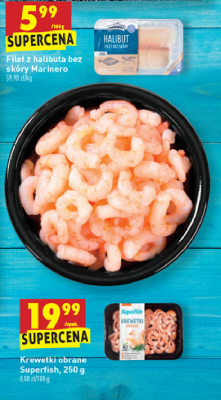Krewetki obrane Superfish promocja