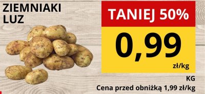 Ziemniaki luz promocja w Supeco
