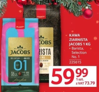Kawa ziarnista Jacobs 1 kg promocja w Selgros