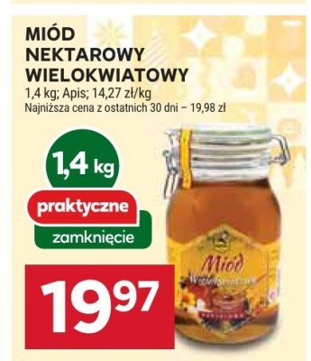 Miód nektarowy wielokwiatowy Apis promocja w Stokrotka