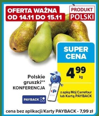 Polskie gruszki KONFERENCJA promocja w Carrefour Express