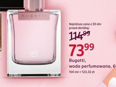 Woda perfumowana Bugatti, 60 ml promocja w Rossmann