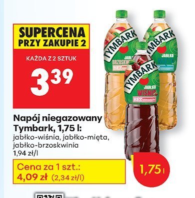 Napój niegazowany jabłko-mięta promocja w Biedronka