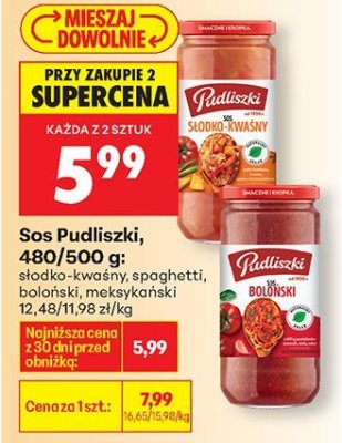 Sos boloński promocja w Biedronka