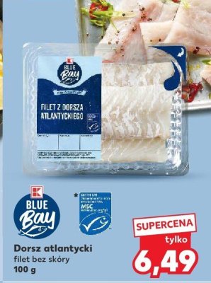 Filet dorsz atlantycki bez skóry promocja w Kaufland