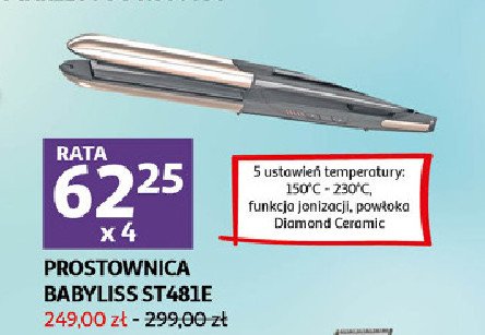 Prostownica st481e pure metal r贸偶owe z艂oto Babyliss promocja