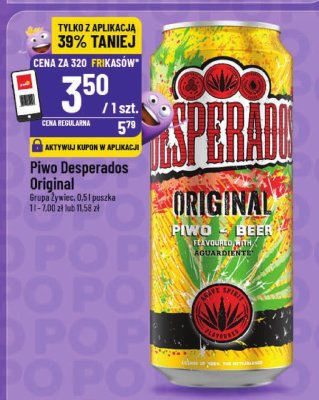 Piwo Desperados Original promocja w POLOmarket
