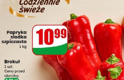 Papryka słodka szpiczasta promocja w Dino