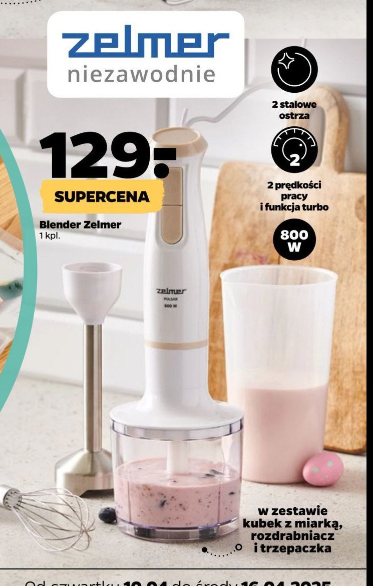 Blender r臋czny Zelmer promocja