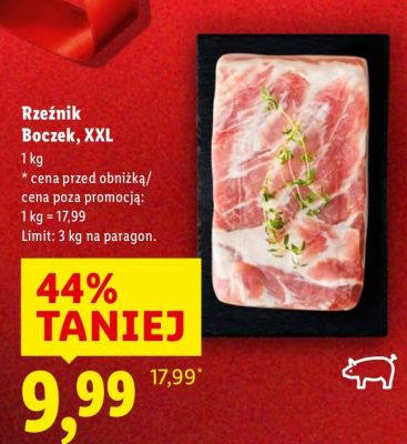 Rzeźnik Boczek, XXL promocja w Lidl