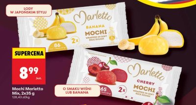 Lody Mochi Banana promocja w Biedronka