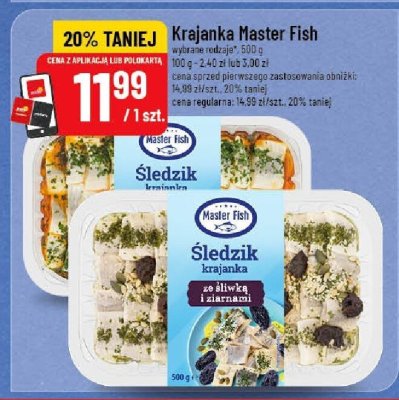 Śledź krajanka Master Fish promocja w POLOmarket