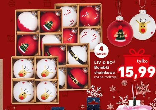 Bombki szklane 10 cm Liv & bo promocja