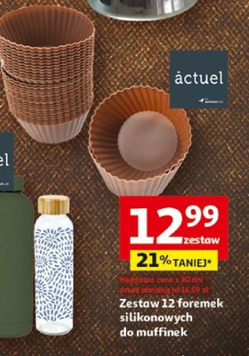 Butelka na wodę próżniowa 0,8L lub 0,95L lub 0,5L promocja w Auchan