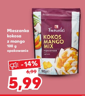 Mieszanka kokos mango K-classic favourites promocja