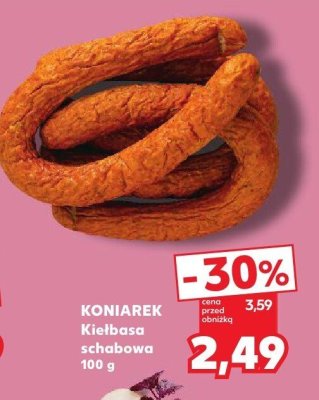 Kiełbasa schabowa 100 g promocja w Kaufland