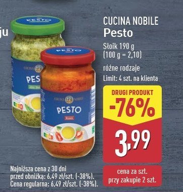 Pesto rosso Cucina nobile promocja