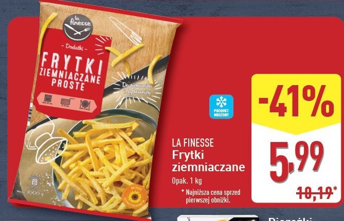 Frytki proste La finesse promocja