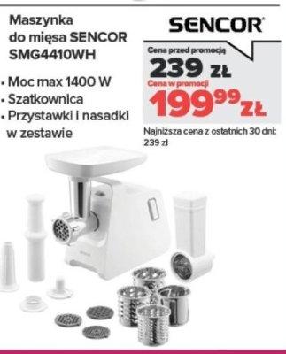 Maszynka do mięsa SMG4410WH promocja w NEONET