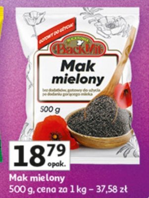 Mak mielony 500 g promocja w Auchan