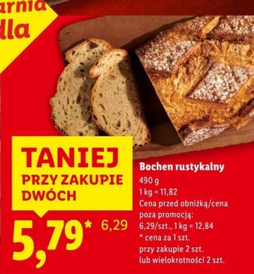 Bochen rustykalny promocja w Lidl