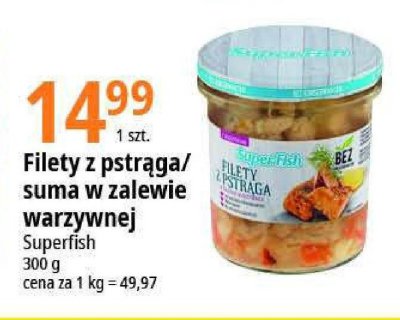 Sum w zalewie warzywnej Superfish promocja